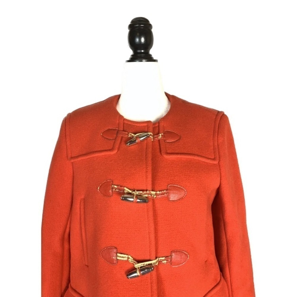 Sandro Paris Wool Duffle Coat/Jacket with Flaw - Picture 5 of 16